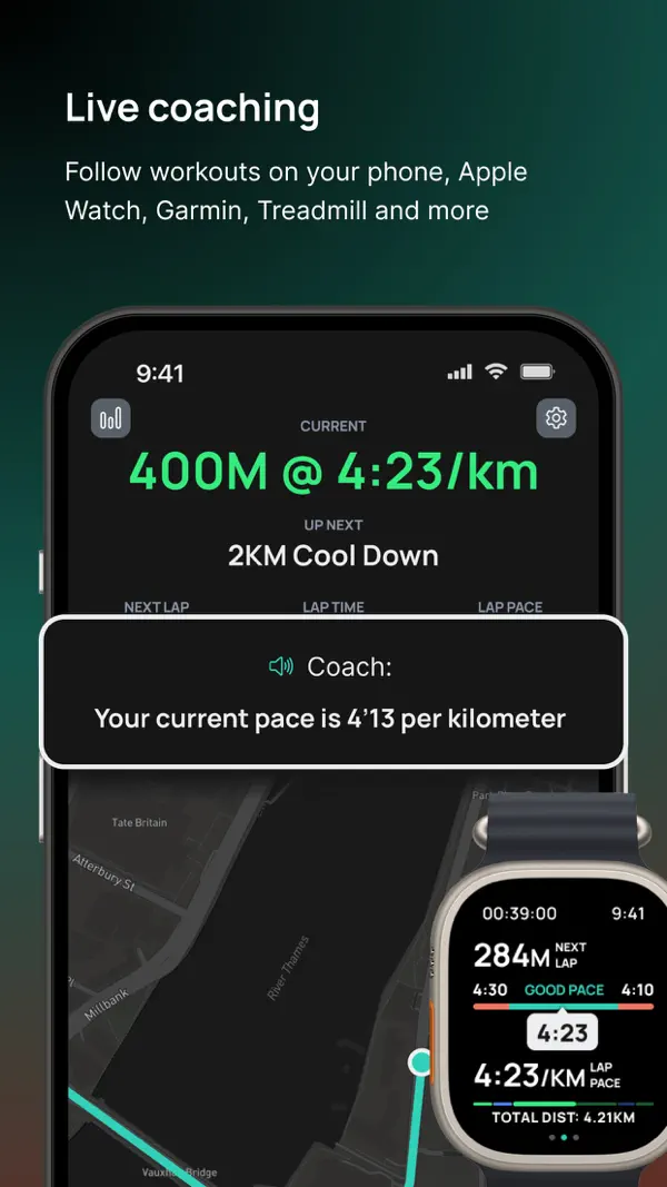 Official Runna App Store preview showing the weekly running schedule