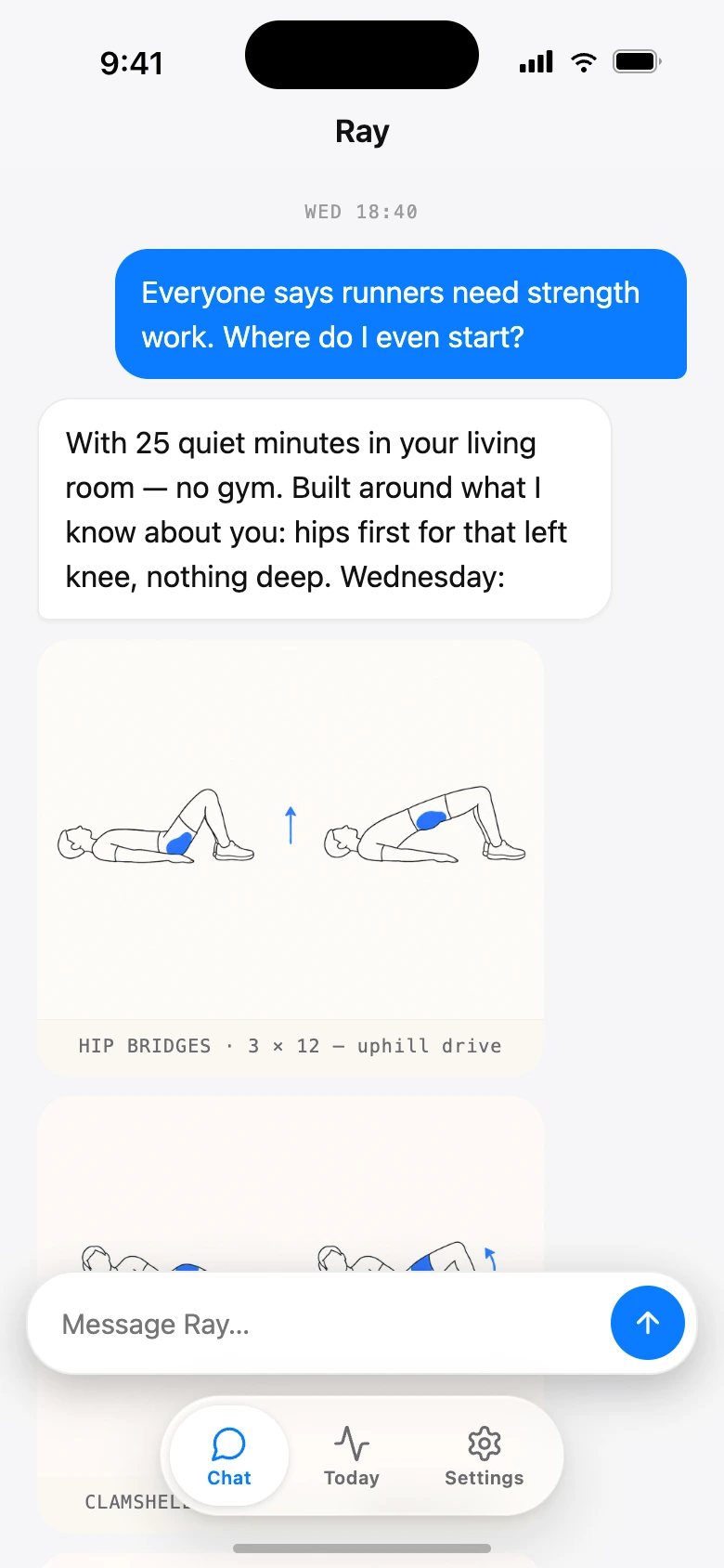 Strength chat